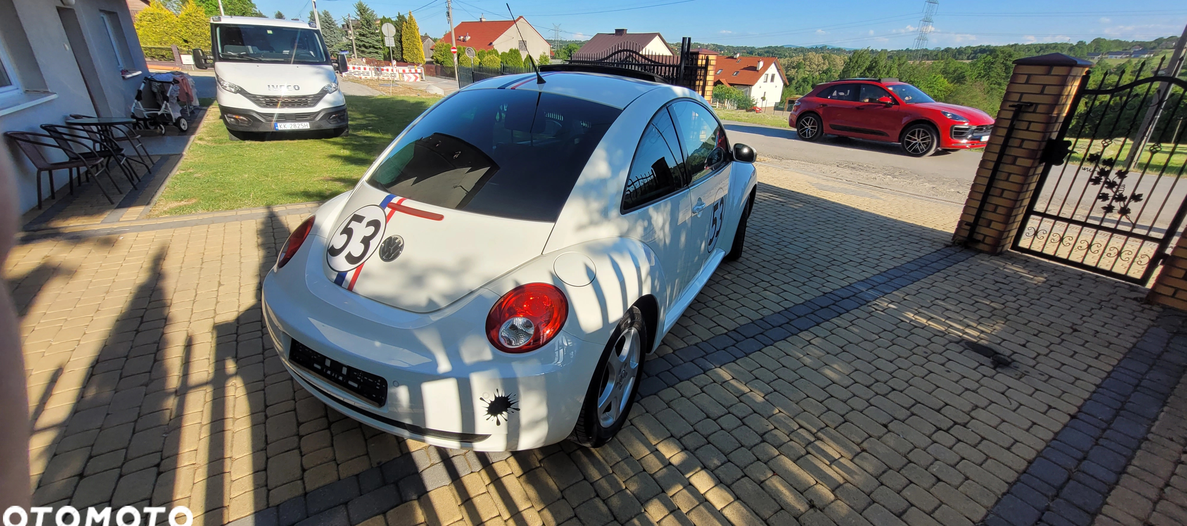 Volkswagen New Beetle cena 17600 przebieg: 163500, rok produkcji 2008 z Świętochłowice małe 154